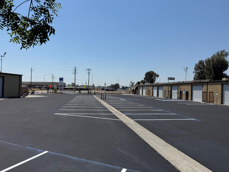 Final work on AR Transmission parking lot