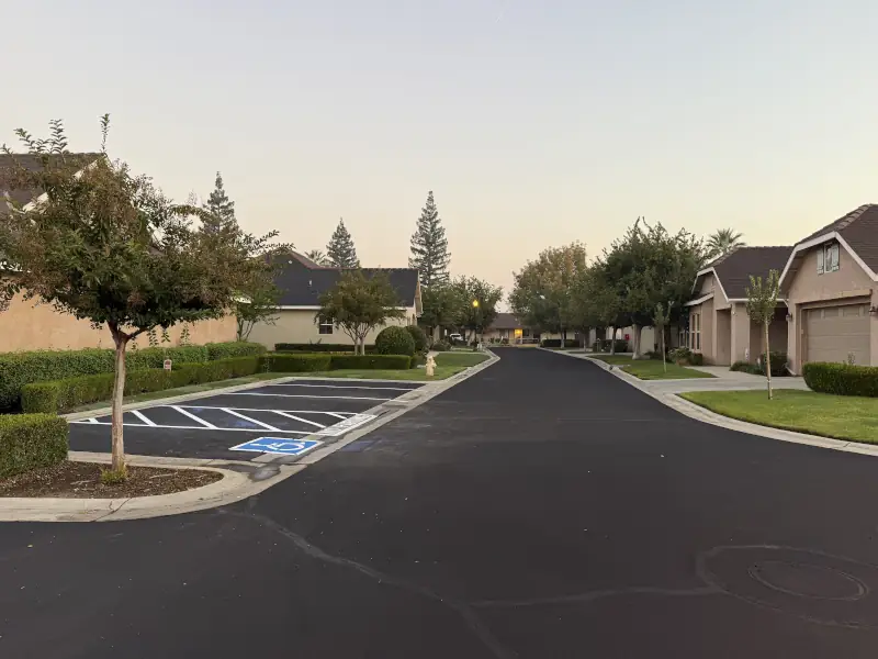 ADA Stalls in a parking lot