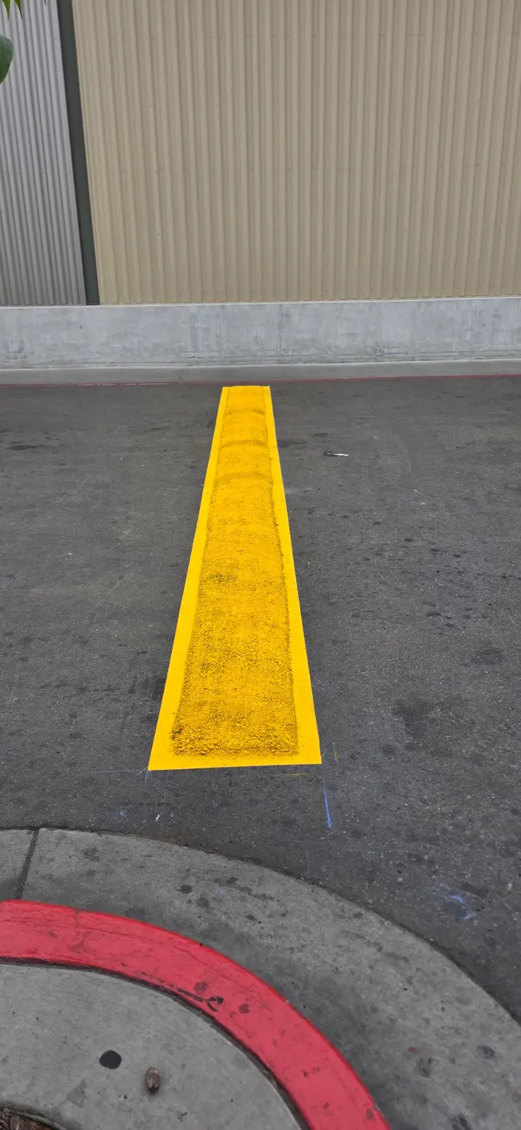 Commercial Speed Bump Installation on Clovis Ave, Clovis CA